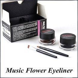 Music Flower gel eyeliner 6g (Black & Brown) (Combo)